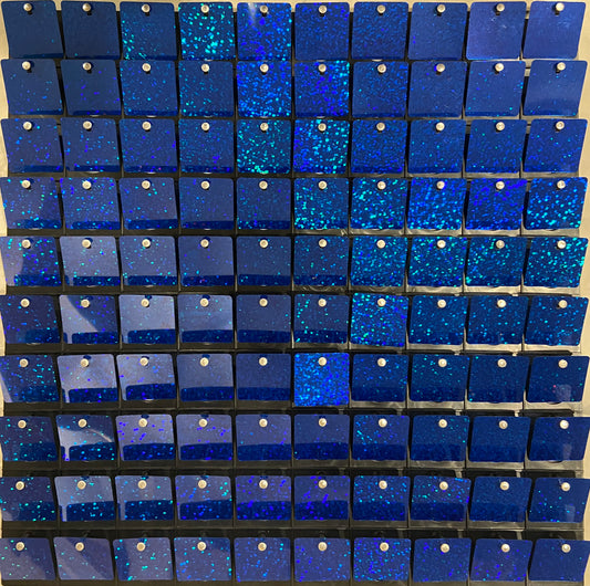 30 Piece Sparkly Blue Shimmer Wall Backdrop