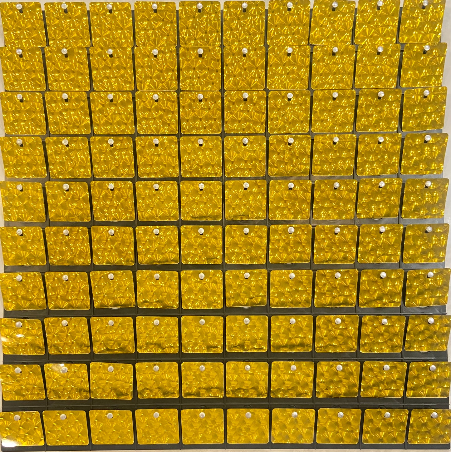 30 Piece Yellow Shimmer Wall Backdrop