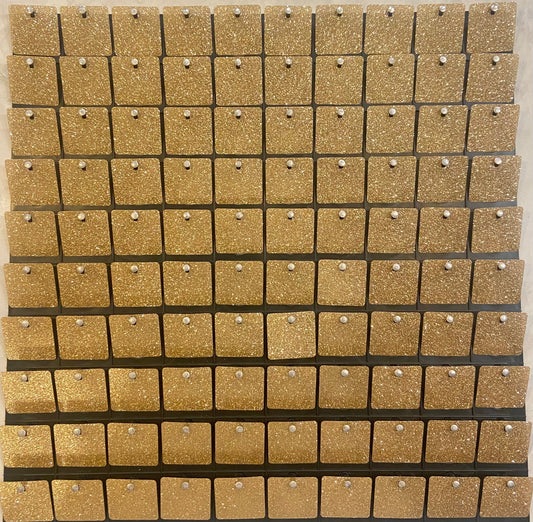 30 Piece Glitter Gold Shimmer Wall Backdrop