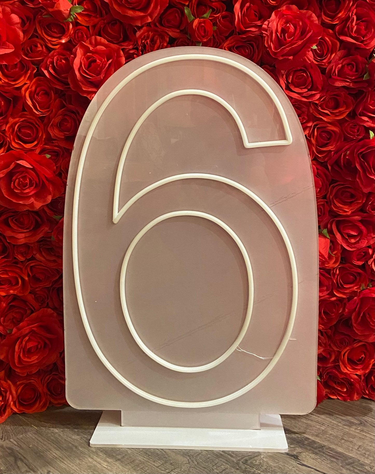 36" Neon Numbers