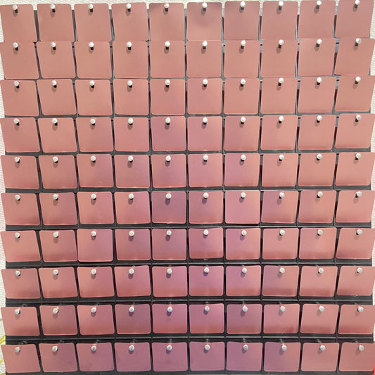 30 Piece Matte Pink Shimmer Wall Backdrop